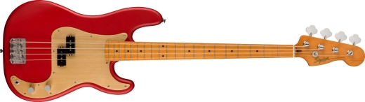 Squier - 40th Anniversary Precision Bass, Vintage Edition, Maple Fingerboard - Satin Dakota Red