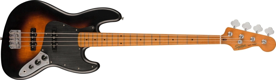 40th Anniversary Jazz Bass, Vintage Edition, Maple Fingerboard - Satin Wide 2-colour Sunburst