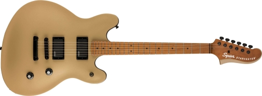 Squier - Contemporary Active Starcaster, Roasted Maple Fingerboard - Shoreline Gold