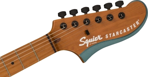 Contemporary Active Starcaster, Roasted Maple Fingerboard - Gunmetal Metallic