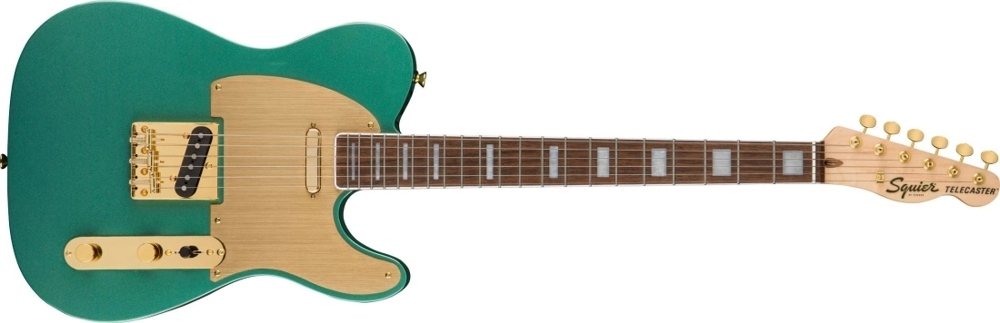 40th Anniversary Telecaster, Gold Edition, Laurel Fingerboard - Sherwood Green Metallic