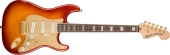 Squier - 40th Anniversary Stratocaster, Gold Edition, Laurel Fingerboard - Sienna Sunburst