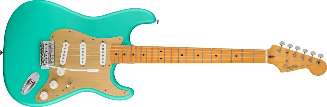 40th Anniversary Stratocaster, Vintage Edition, Maple Fingerboard - Satin Seafoam Green