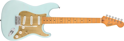 Squier - 40th Anniversary Stratocaster, Vintage Edition, Maple Fingerboard - Satin Sonic Blue