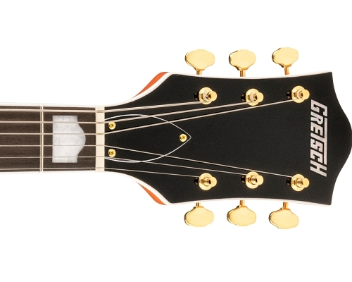 G5422TG Electromatic Classic Hollow Body Double-Cut with Bigsby and Gold Hardware, Laurel Fingerboard - Orange Stain