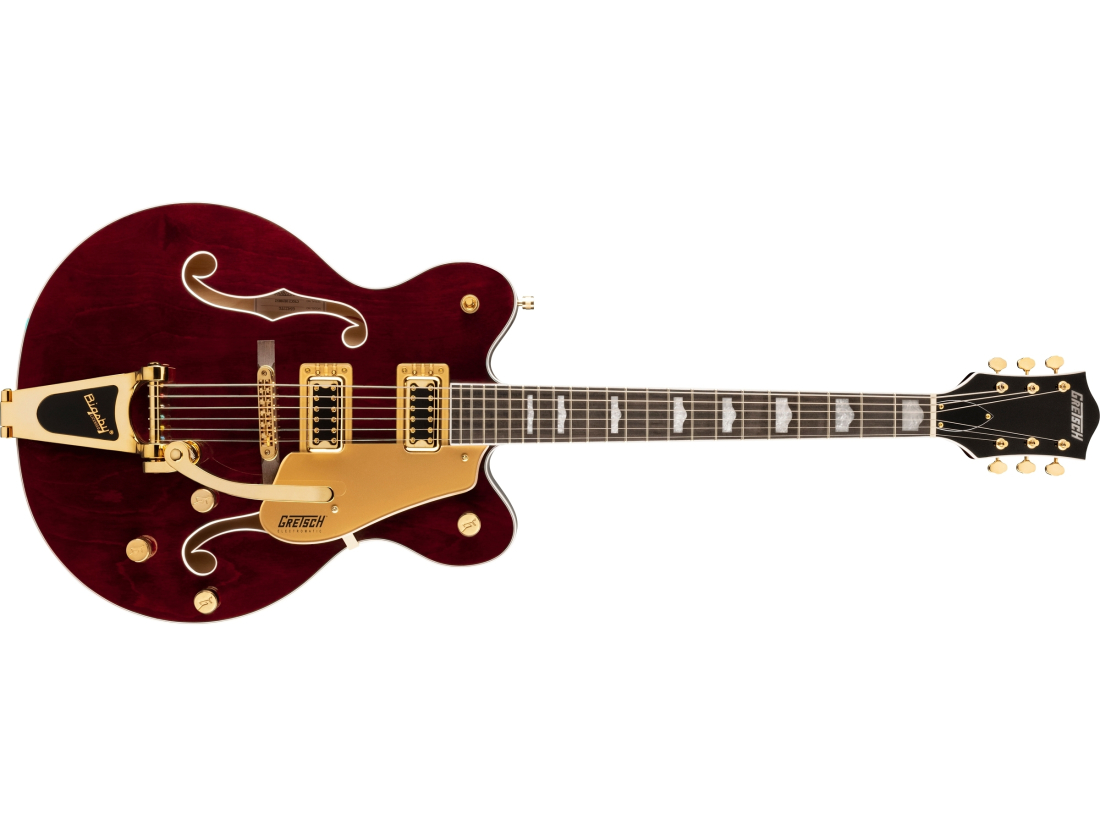 G5422TG Electromatic Classic Hollow Body Double-Cut with Bigsby and Gold Hardware, Laurel Fingerboard - Walnut Stain