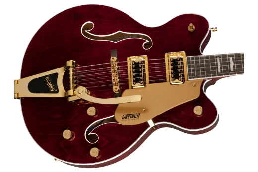 G5422TG Electromatic Classic Hollow Body Double-Cut with Bigsby and Gold Hardware, Laurel Fingerboard - Walnut Stain