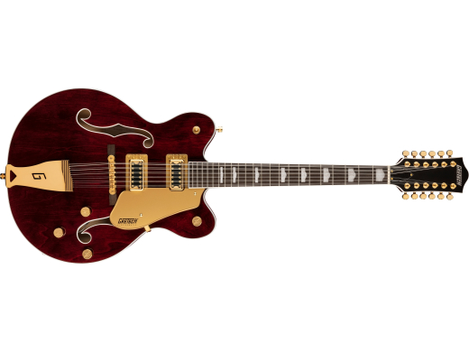 Gretsch Guitars - G5422G-12 Electromatic Classic Hollow Body Double-Cut 12-String with Gold Hardware, Laurel Fingerboard - Walnut Stain