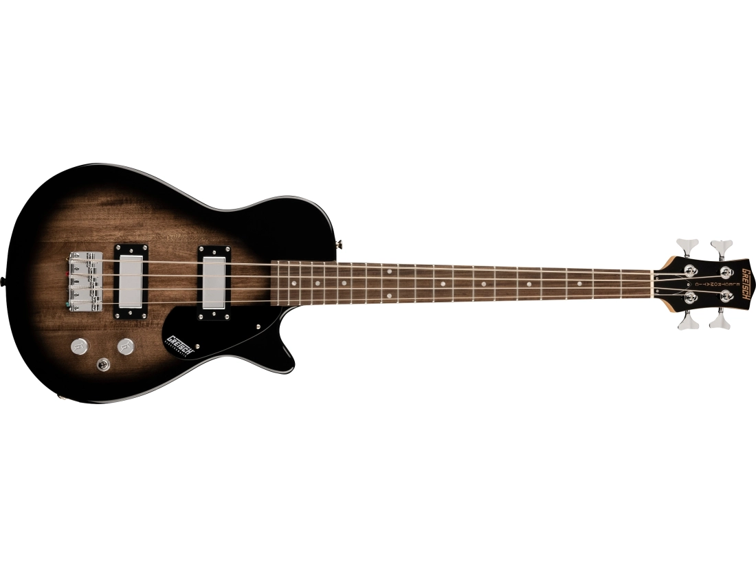 G2220 Electromatic Junior Jet Bass II Short-Scale, Black Walnut Fingerboard - Bristol Fog