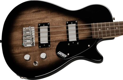 G2220 Electromatic Junior Jet Bass II Short-Scale, Black Walnut Fingerboard - Bristol Fog