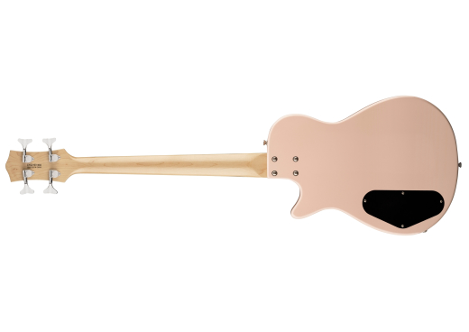 G2220 Electromatic Junior Jet Bass II Short-Scale, Black Walnut Fingerboard - Shell Pink