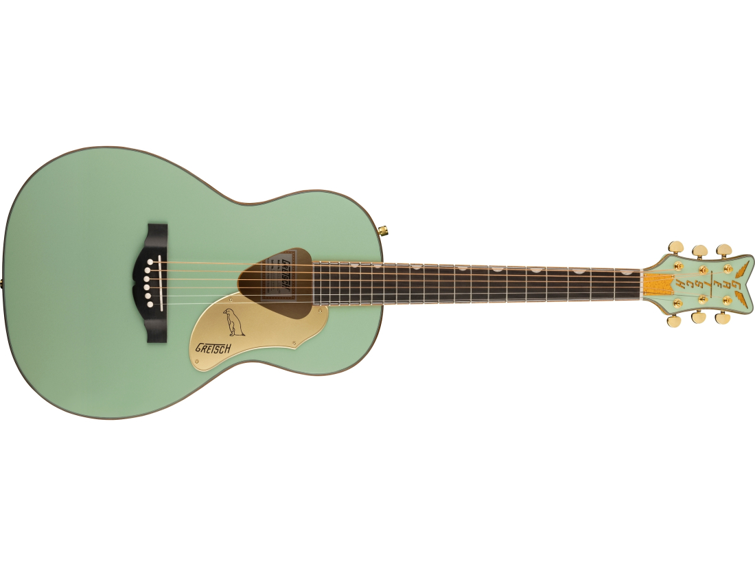 G5021E Rancher Penguin Parlor Acoustic/Electric - Mint Metallic