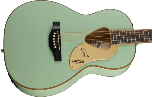 G5021E Rancher Penguin Parlor Acoustic/Electric - Mint Metallic