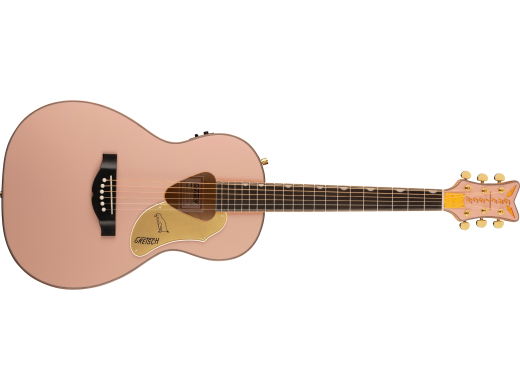 Gretsch Guitars - G5021E Rancher Penguin Parlor Acoustic/Electric - Shell Pink