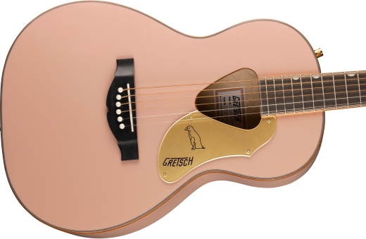 G5021E Rancher Penguin Parlor Acoustic/Electric - Shell Pink