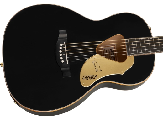 G5021E Rancher Penguin Parlor Acoustic/Electric - Black