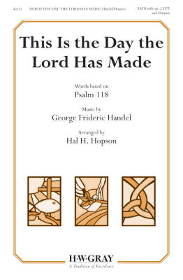 Alfred Publishing - This Is the Day the Lord Has Made -  Handel/Hopson - SATB