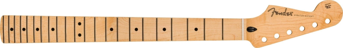 Player Series Stratocaster Reverse Headstock Neck, 22 Medium Jumbo Frets, Maple, 9.5\'\', Modern \'\'C\'\'