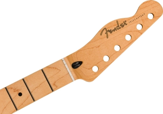 Player Series Telecaster Reverse Headstock Neck, 22 Medium Jumbo Frets, Maple, 9.5\'\', Modern \'\'C\'\'