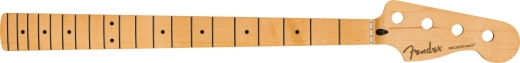 Player Series Precision Bass Neck, 22 Medium Jumbo Frets, Maple, 9.5\'\', Modern \'\'C\'\'