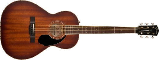 Fender - PS-220E Parlor, All Mahogany, Ovangkol Fingerboard - Aged Cognac Burst