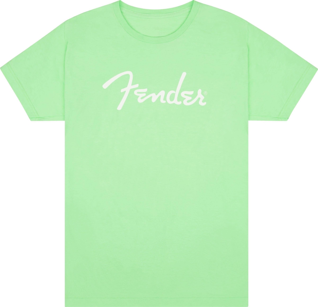 Fender Spaghetti Logo T-Shirt - Surf Green - M