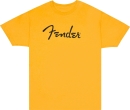 Fender - Fender Spaghetti Logo T-Shirt, Butterscotch - M