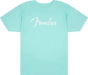 Fender - Fender Spaghetti Logo T-Shirt, Daphne Blue