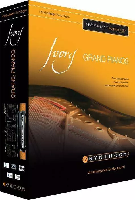 Ivory Grand Piano