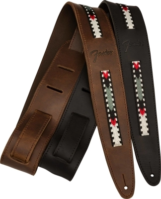 Paramount Acoustic Leather Strap - Black