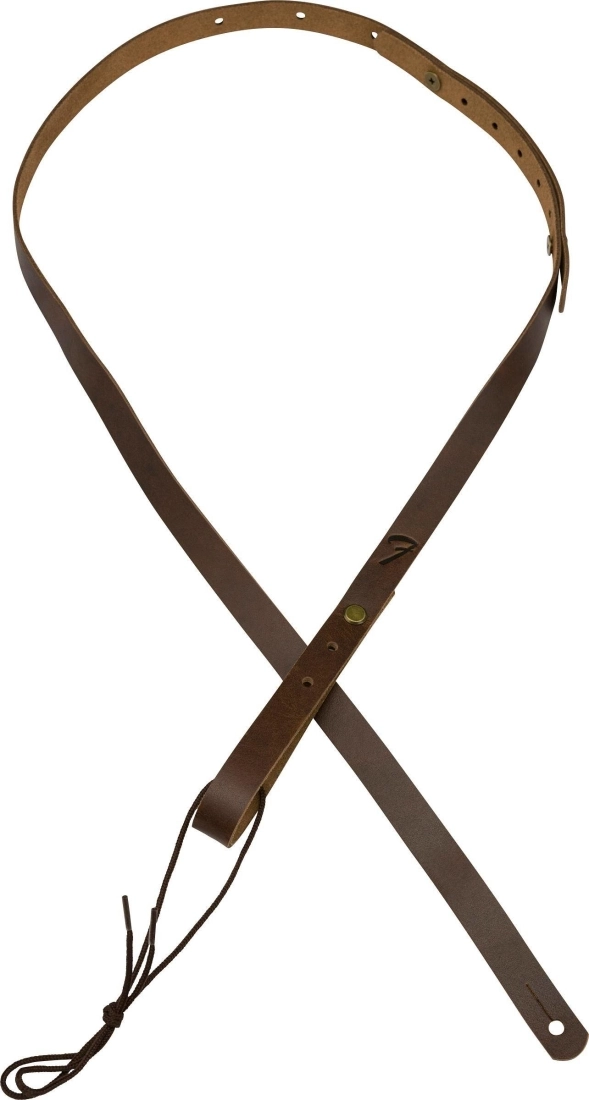 Paramount Mandolin Leather Strap - Brown