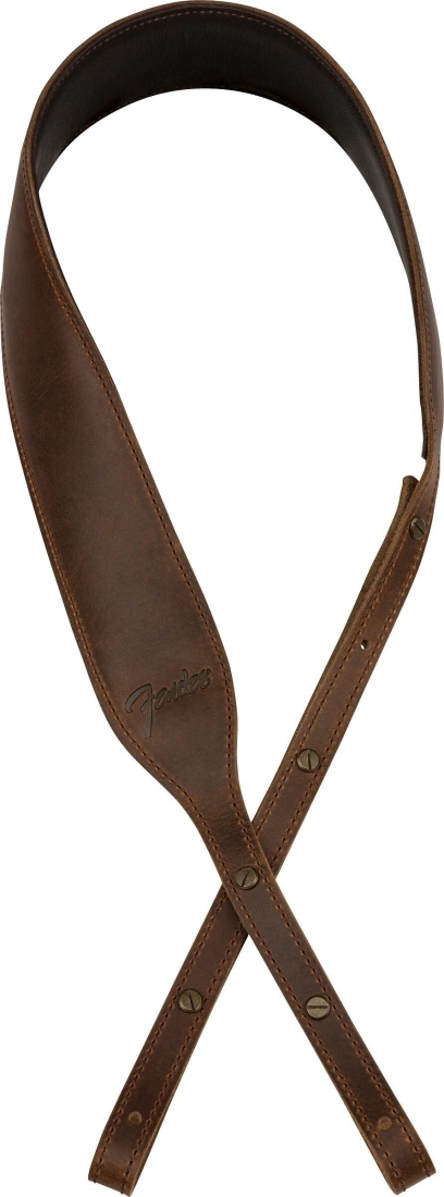 Paramount Banjo Leather Strap - Brown