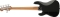 Pro-Mod San Dimas Bass PJ V, Caramelized Maple Fingerboard - Metallic Black