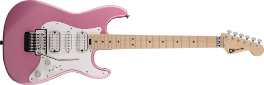 Charvel Guitars - Pro-Mod So-Cal Style 1 HSH FR M, Maple Fingerboard - Platinum Pink