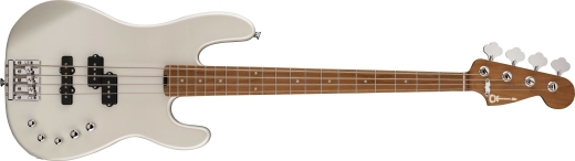 Pro-Mod San Dimas Bass PJ IV, Caramelized Maple Fingerboard - Platinum Pearl
