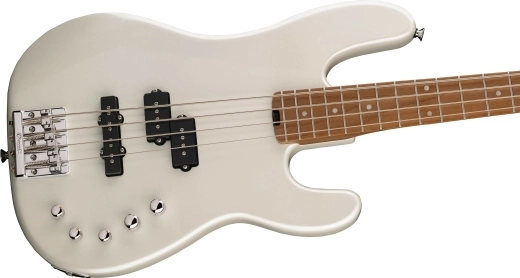 Pro-Mod San Dimas Bass PJ IV, Caramelized Maple Fingerboard - Platinum Pearl