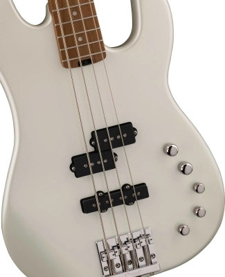 Pro-Mod San Dimas Bass PJ IV, Caramelized Maple Fingerboard - Platinum Pearl