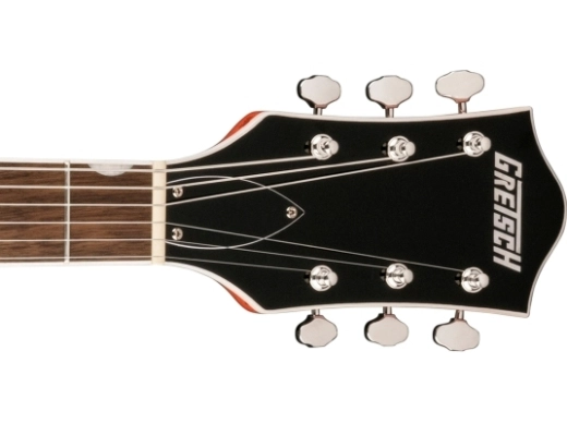 G5427TFM Electromatic Hollow Body Single-Cut with Bigsby, Tiger Flame Maple, Laurel Fingerboard - Orange Stain