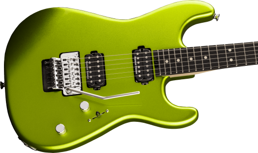 Pro-Mod San Dimas Style 1 HH FR E, Ebony Fingerboard - Lime Green Metallic