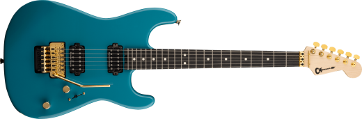 Charvel Guitars - Pro-Mod San Dimas Style 1 HH FR E, Ebony Fingerboard - Miami Blue
