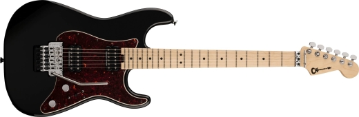 Charvel Guitars - Pro-Mod So-Cal Style 1 HH FR M, Maple Fingerboard - Gamera Black