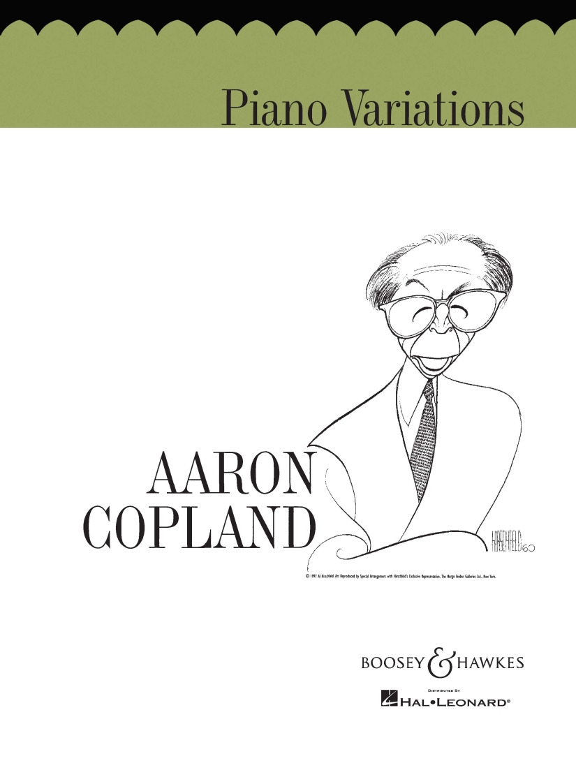 Piano Variations - Copland - Piano - Sheet Music