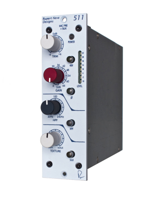 RND-511 500 Series Microphone Preamp with Silk/Texture Control
