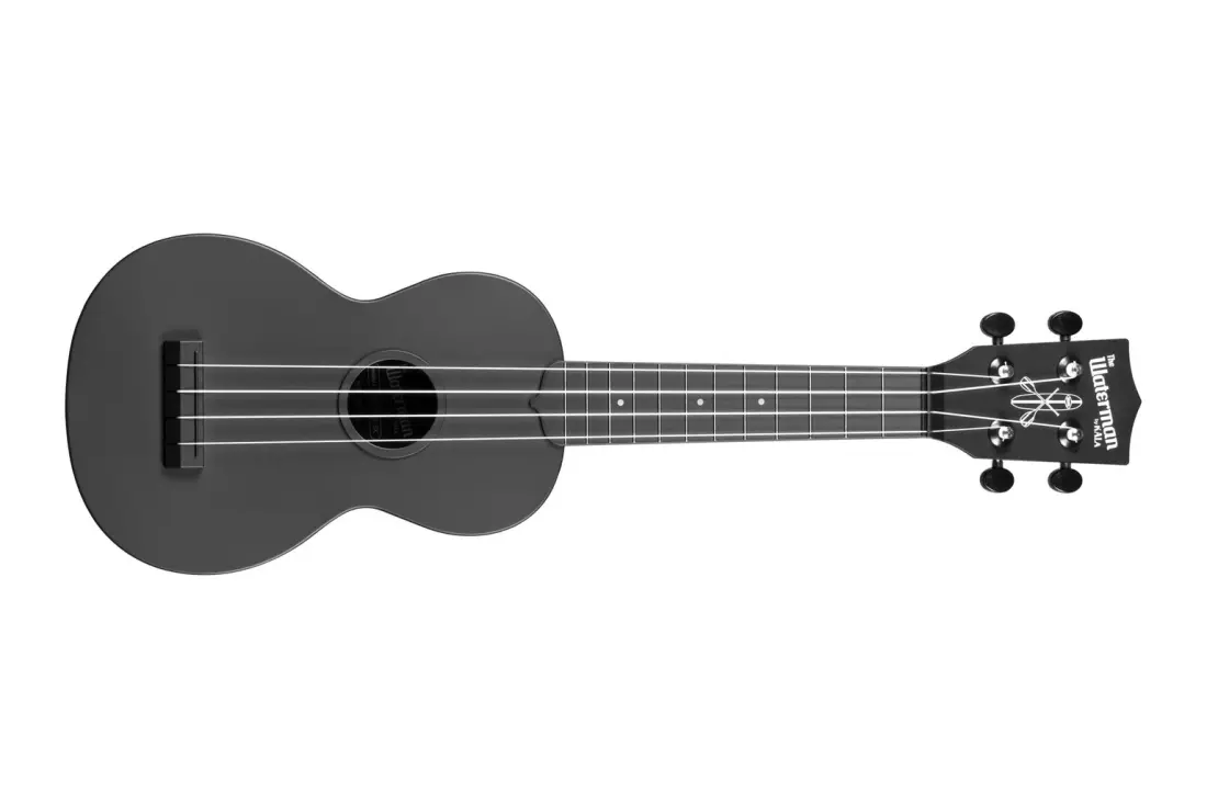 Waterman Composite Soprano Ukulele - Matte Black