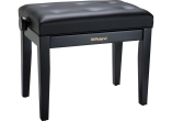 Roland - RPB-300BK Adjustable Piano Bench with Cushioned Seat - Black