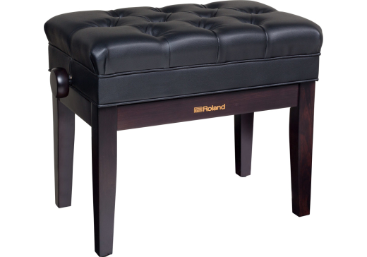 RPB-500RW Adjustable Piano Bench with Storage - Rosewood
