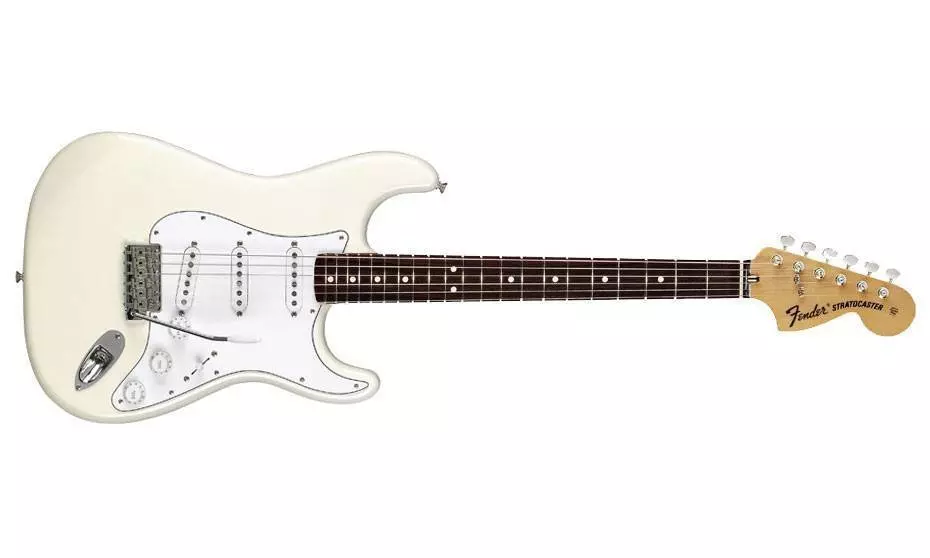 Classic Series \'70s Stratocaster Electric Guitar - Rosewood Fingerboard - Olympic White