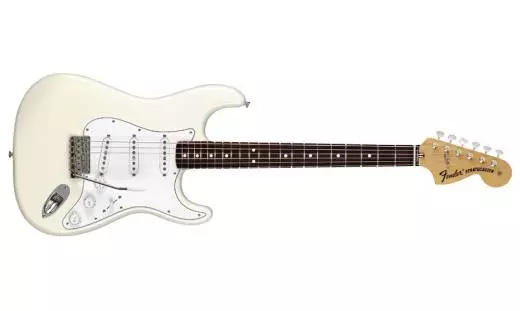Classic Series \'70s Stratocaster Electric Guitar - Rosewood Fingerboard - Olympic White