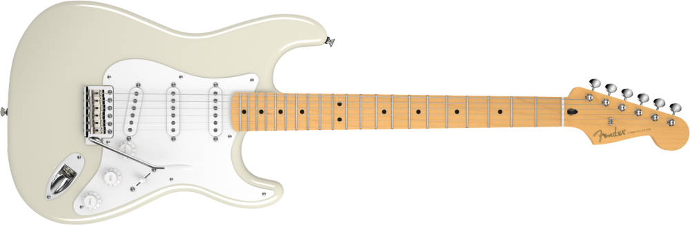 Jimmie Vaughan Tex Mex Strat Guitar - Olympic White