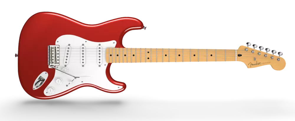 Jimmie Vaughan Tex Mex Strat Guitar - Candy Apple Red